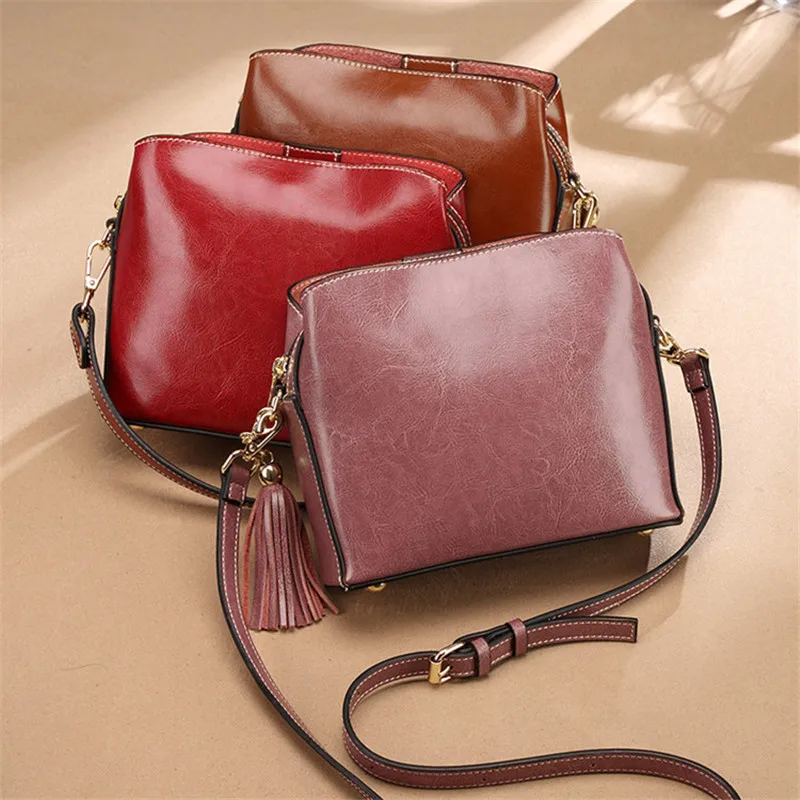 

Genuine Leather Bags Designer Handbags Women Shoulder Crossbody Bags Women Menssenger Bag Tote Bolsas Feminina Famous Brand