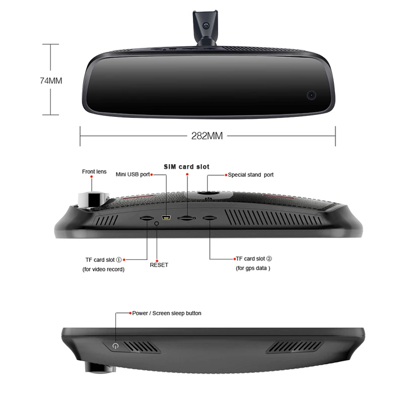 RAM2G+ROM32G 3 cams 4G dash camera free 32G card GPS navi car video recorder WIFI bluetooth 8\ RAM2G+ROM32G 3 cams 4G dash camera free 32G card GPS navi car video recorder WIFI bluetooth 8\