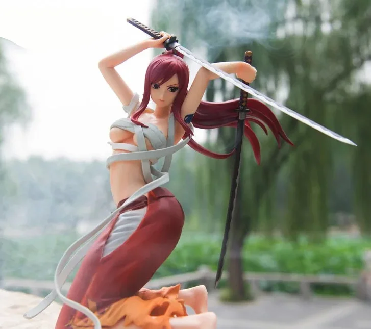 Сказочный хвост фигурка Nendroid игрушка конец фигурка аниме Lucy Star Spirit Magister платье Erza аниме модель для взрослых