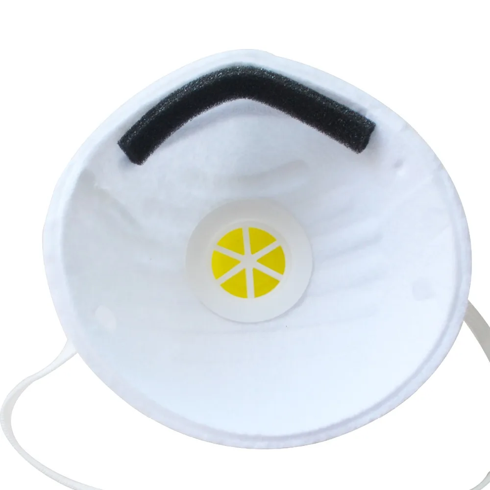 50pcs Earloop PM2.5 mouth mask Breath valve Anti Haze disposable Mask anti dust Mouth-muffle respirator Flu Face masks for face
