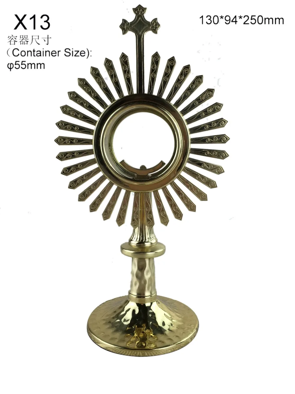 Brass Material Sunray Reliquary-Monstrance X13 | Дом и сад