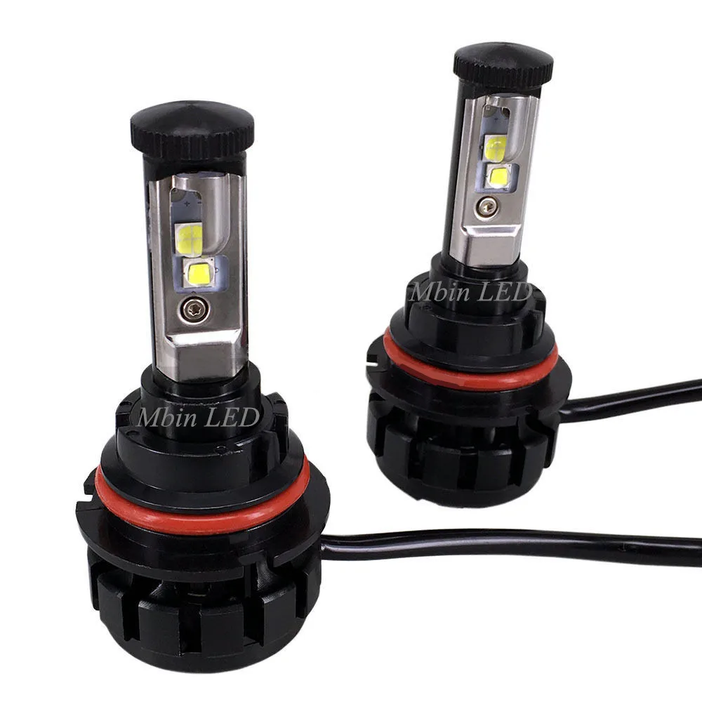 Новинка V18 турбо двойной луч H4/HB2/9003/9004/HB1/HB5/H13 40 Вт чипы для 4000LM светодиодная лампа