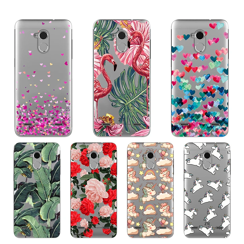 

CROWNPRO For Funda ZTE Blade V7 Lite Case Protective TPU Painting Patterned For ZTE V7 Lite Case For Capa ZTE Blade V7 Lite