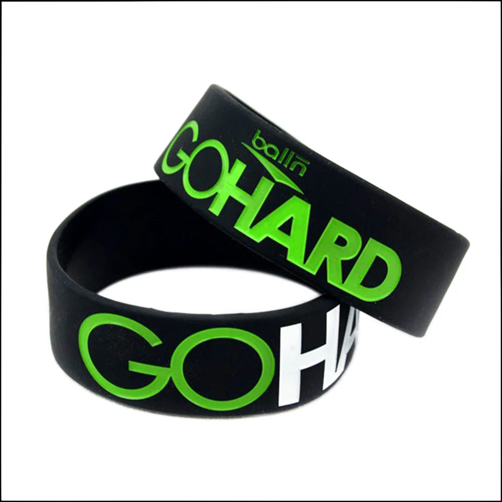OneBandaHouse Cheap Custom Silicone Bracelet for Advertising Giftin ID