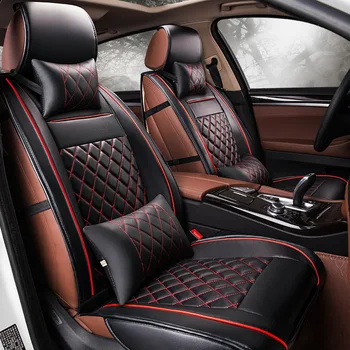 

DINGDIAN(front+rear) 5 Seats Car Seats Covers fit FIAT BRAVO/500X/500L/Fiorino Qubo/Perla/Palio Weekend/Siena/Punto/Doblo/Sedci