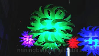 

Free shipment diameter 1.5m inflatable light balloon for event decoration