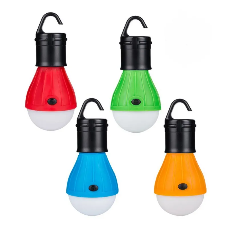 

Outdoor Portable camping equipment Mini Portable Lantern Tent Light LED Emergency Lamp Waterproof Hanging Hook Flashlight