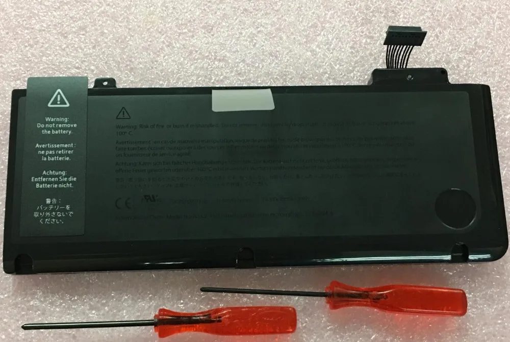 Аккумулятор A1322 для ноутбука APPLE MacBook Pro 13 &quotA1278 Mid 2009 2010 2011 + отвертки в подарок|laptop