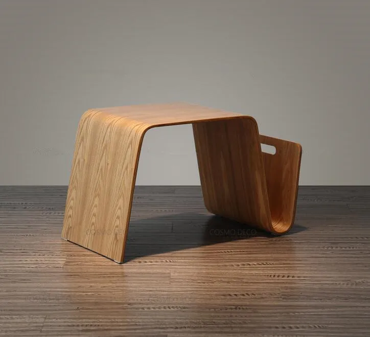 Bentwood Plywood Mid Century Design Modern End Table For Breakfast, Magazine Living Room Furniture Side Tea Bed Table For Laptop Bentwood Plywood Mid Century Design Modern End Table For Breakfast, Magazine Living Room Furniture Side Tea Bed Table For Laptop