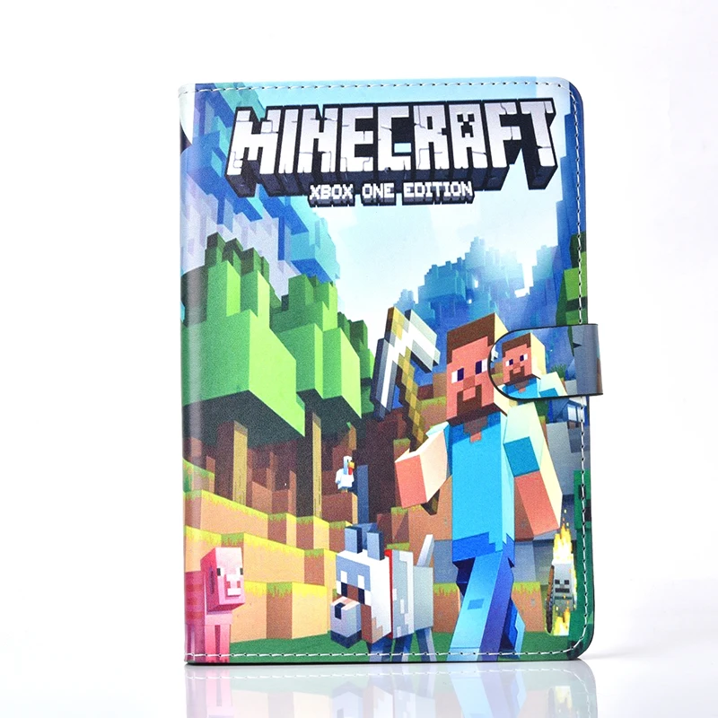 

Stand Case For Apple iPad 2/3/4 iPad 4 Case Minecraft Game Cartoon tablet PU leather Flip Protective Cover coque para kids Gift