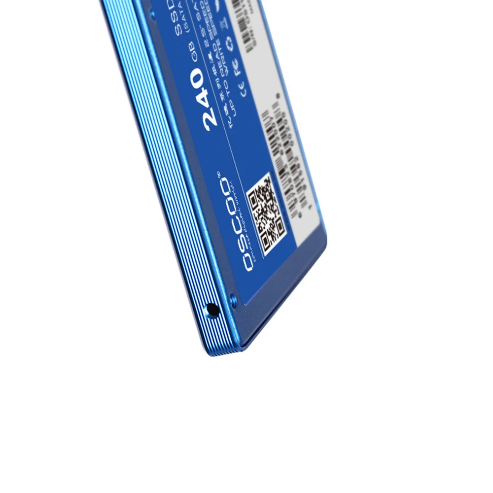 OSCOO SSD 240 GB SATA III 6 ГБ/сек. 2,5 "/7mm 240G Внутренний твердотельный накопитель SATA3 SSD для портативных ПК Desktop