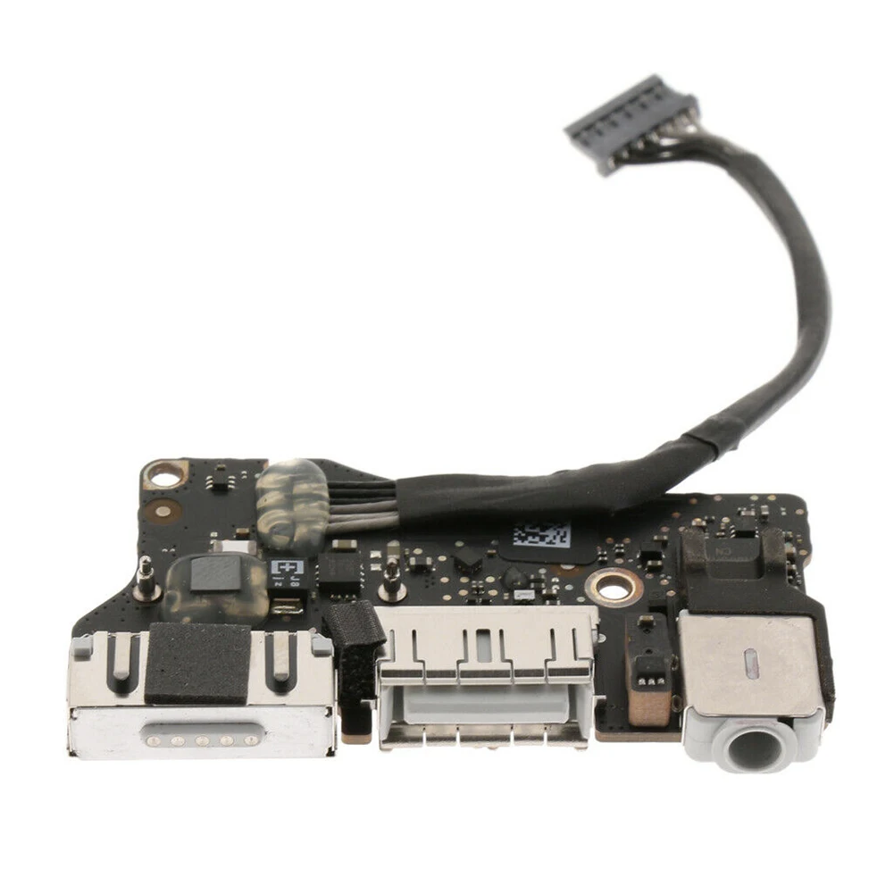 

A1466 2013-2018 Replacement DC Jack Easy Install 2012 With Cable USB Power Stable Audio Board Charging Connector For Macbook Air