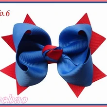 150 шт., костюм для девочки, Бутик 4,5 '', тон, листья, бант для волос, смешанный цвет, эксклюзивная заколка для волос