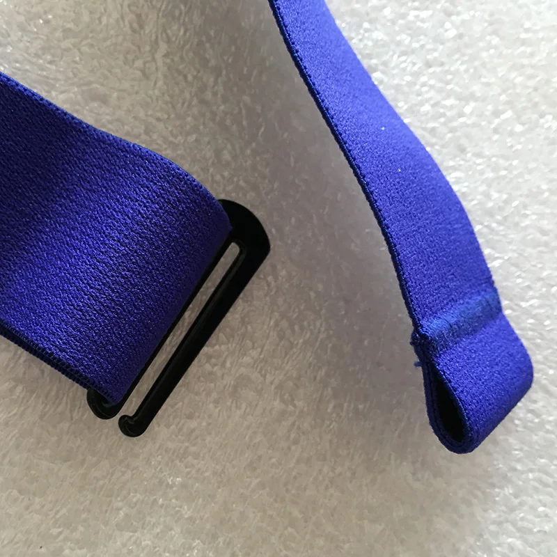 5 Silica Gel Fiber Wireless Bluetooth Control Elastic Chest Belt Strap For Garmin Wahoo Polar Sport Heart Rate Monitor Band Blue