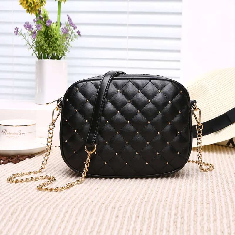 

Spring New Style Fashion Women's Bag Small Fragrance Linge Chain Bag Korean Edition Single Shoulder Slant Bag Mini Bag