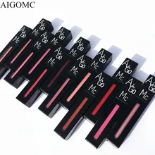 12 шт./компл. Модный Макияж матовая помада длинная жидкость длительного эффекта косметика для губ помада легко носить телесный Красный Блеск для губ Косметика