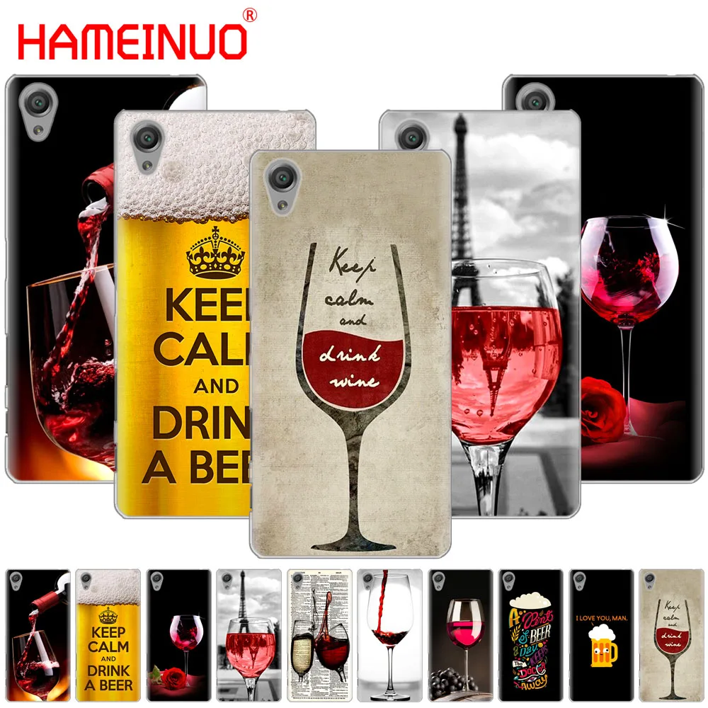 HAMEINUO keep calm and drink a bear wine чехол для телефона для sony xperia C6 XA1 XA2 XA ULTRA X XP L1 L2 X XZ1 compact XR/XZ PREMIUM