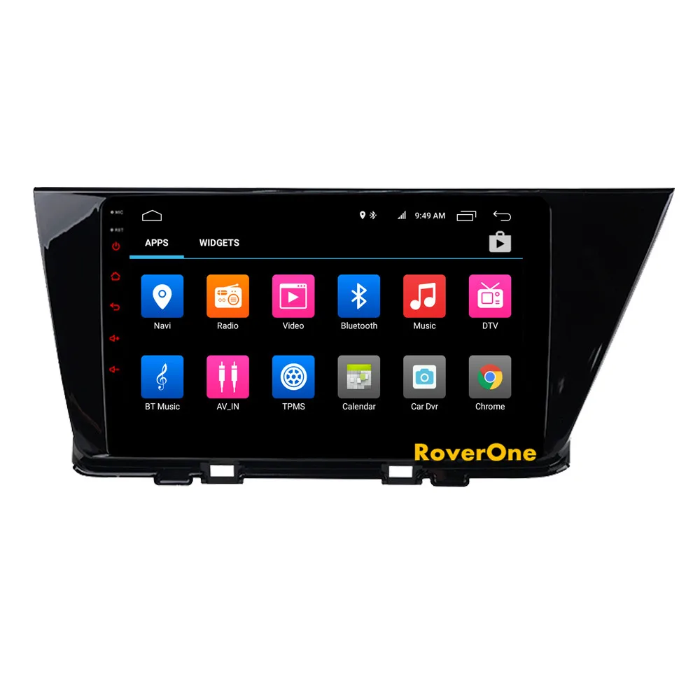 Clearance RoverOne Android 9.0 Octa Core Niro Car Radio GPS For Kia Niro 2016 2017 Touchscreen Multimedia Player Stereo Niro Head Unit 7