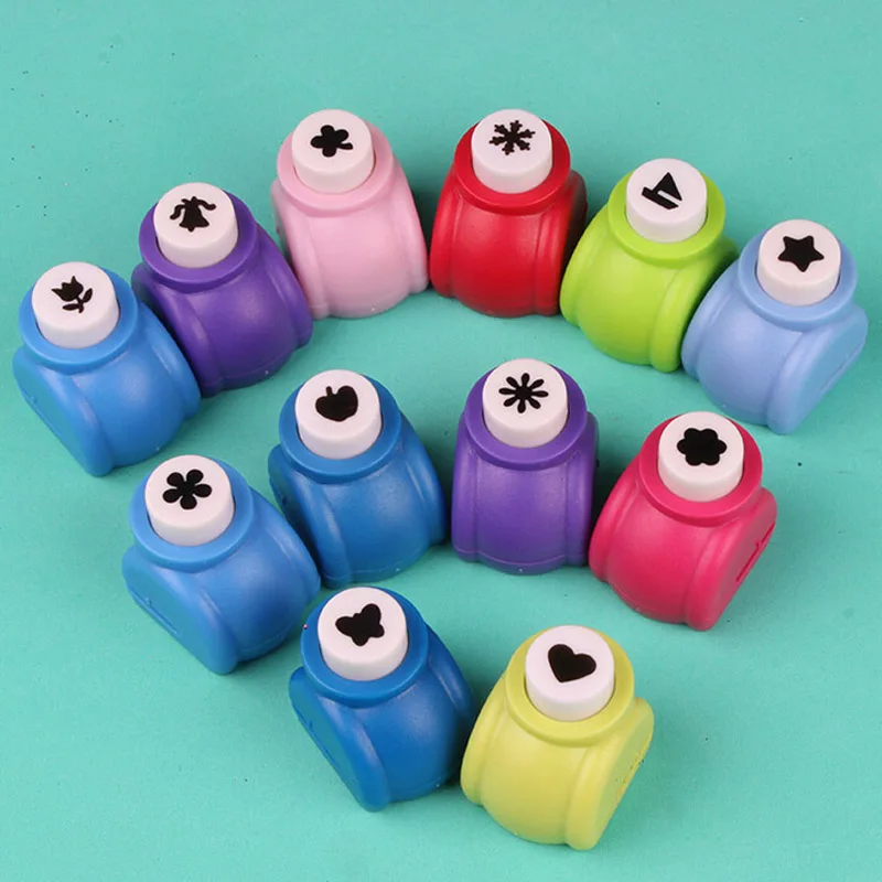 Handmade Crafts Scrapbooking Tool Paper Punch circle hole punch hole punching tools paper craft punch paper punch greeting card tool embossing maker For Photo Gallery DIY Card Punches Embossing device Stamping 10 pcs