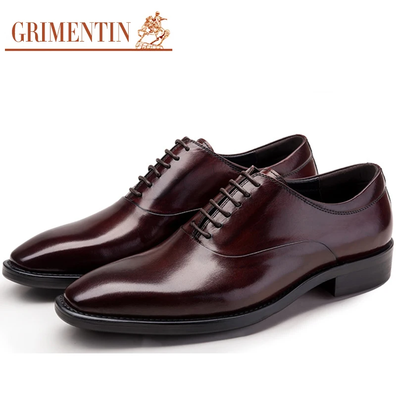 Men Shoes Leather Genuine Italian Designer Pointed Toe ...