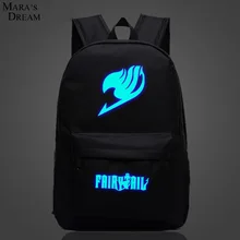 Mara’s Dream Fairy Tail рюкзак Япония аниме печать школьная сумка для подростков мультфильм дорожная сумка холст мода Mochila Galaxia