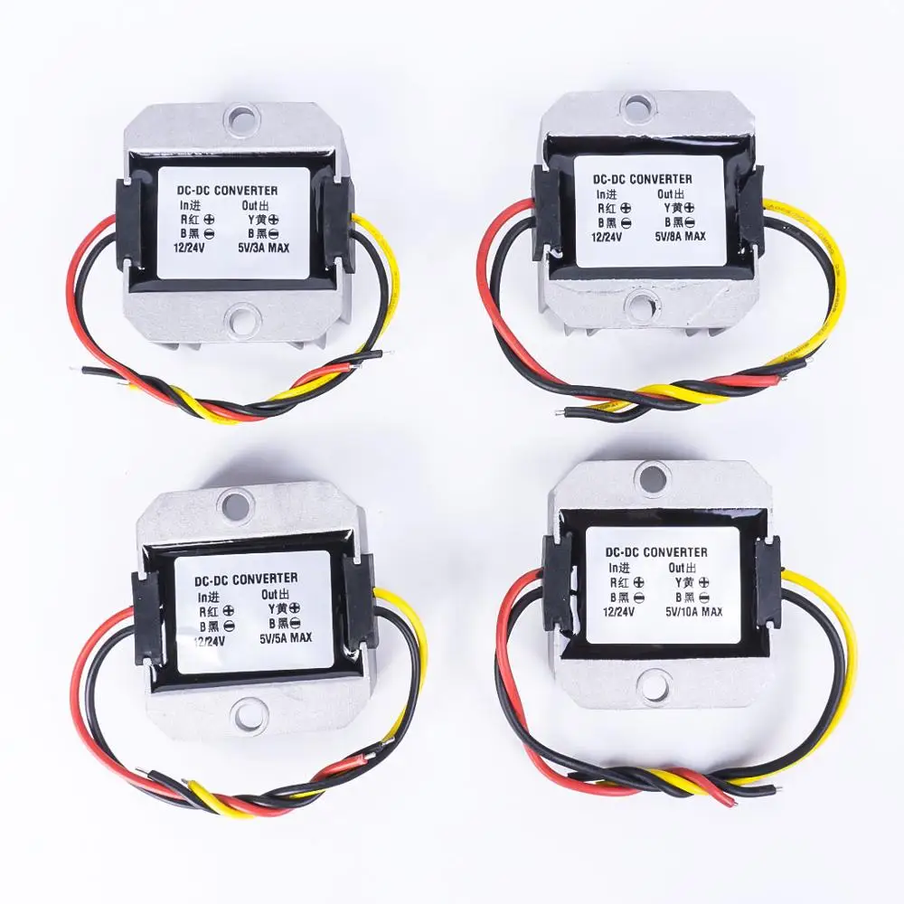 DC 12-24 V TO 5 V 3A 5A 8A 10A DC power высококачественный преобразователь понижающий регулятор постоянного тока для Automot