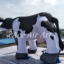 Изготовленные на заказ гигантские надувные голландские молочные коровы для рекламы Сделано в Китае