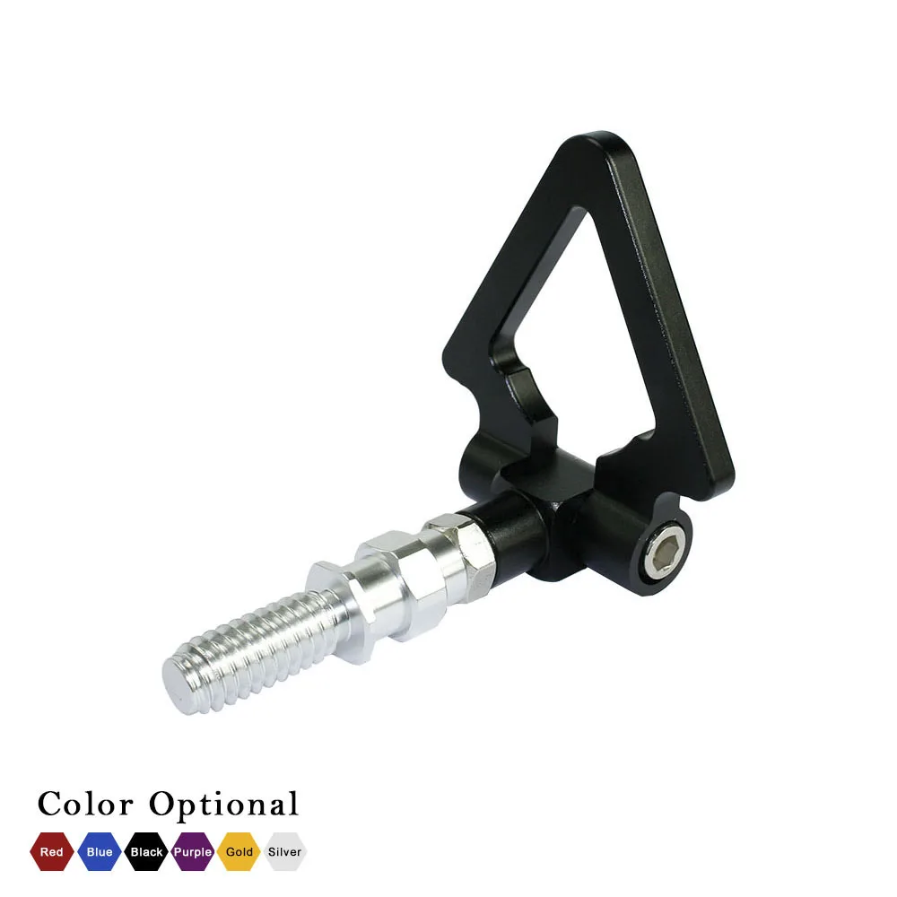 

New Aluminum Front Rear JDM European Car Triangle Ring Trailer Racing Tow Hook Kit For EUROPEAN CAR TT100972