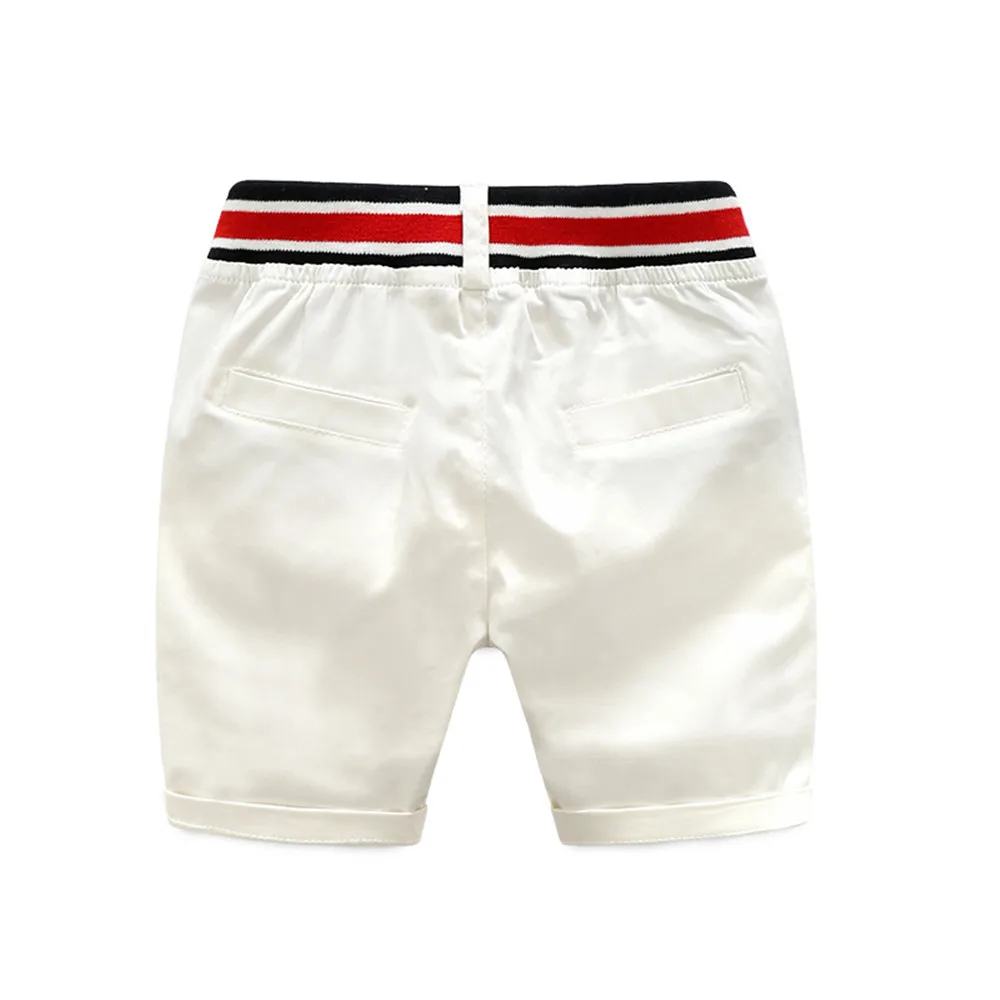 Tem Doger/Летняя одежда для маленьких мальчиков; полосатые рубашки с короткими рукавами+ белые шорты; костюм джентльмена из 2 предметов