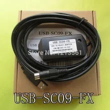 USB-SC09-FX PLC Кабель для программирования для MELSEC SC-09 SC09 FX Поддержка Win7