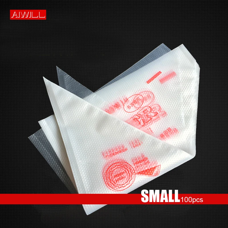 

AIWILL [S] 100 pieces disposable plastic thickening decoration bag cream squeeze bag baking tools
