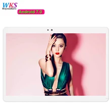 Новые waywalkers C8 планшетный ПК 10.1 дюймов Android 7.0 Octa core 3 г 4 г LTE 4 ГБ Оперативная память 64 ГБ Встроенная память Bluetooth 1920*1200 IPS мини таблетки