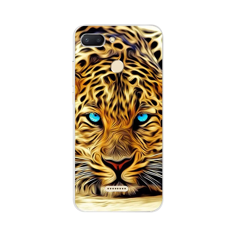 Силиконовый чехол для Xiaomi Redmi 6 с полной защитой мягкая задняя крышка из ТПУ Redmi6