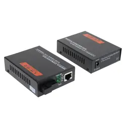 2 шт AB внешний гигабитный Ethernet медиа-конвертер, 10/100/1000Base-T RJ45 до 1000 Мбит/с слот sfp