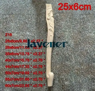 Z18 -25x6 см деревянные резные опоры с аппликацией переводная наклейка для плотника