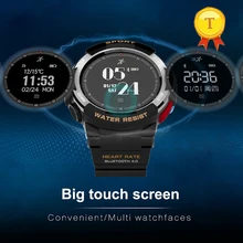 Большой сенсорный экран CE КВАЛИФИЦИРОВАННЫЙ Браслет фитнес-трекер частота сердечных сокращений GPS спорт человек женщина смарт-браслет для iphone x