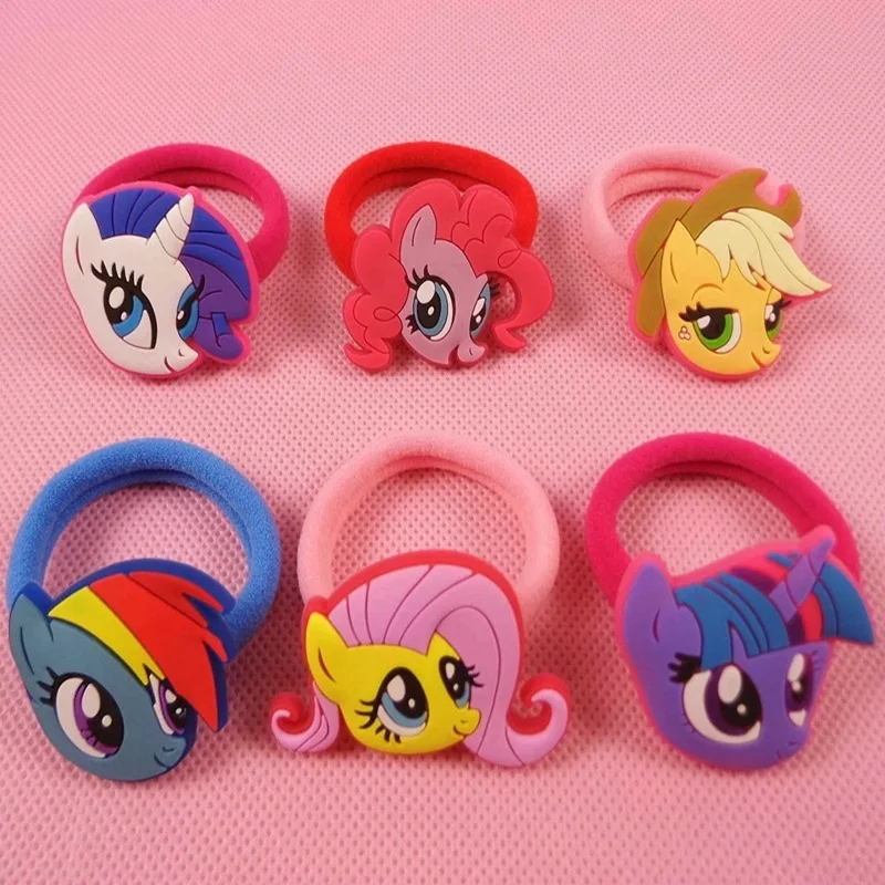 

2pcs/lot Cartoon My Little Ponys Hair Clip for girl Children Hair Accessories Clip Hair Pins Girls Hairpins Kids