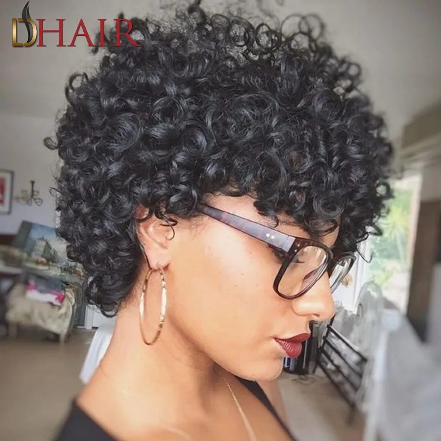 Short Wig Hairstyles Heat Resistant Synthetic Wigs Natural Looking font b African b font font b