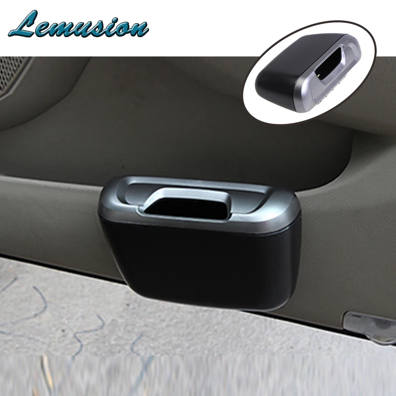 

Car-styling 1Pc Car trash can Side door storage box for Opel astrs h j Jeep renegade wrangler Kia kio ceed sportage accessories