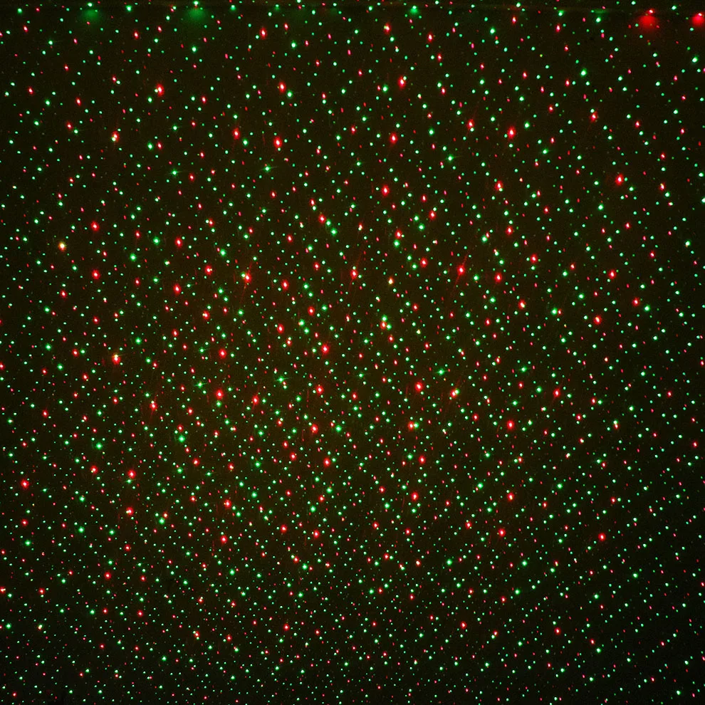 Alien remoto RG puntos estrella movimiento Navidad luz láser proyector al aire libre impermeable jardín al aire libre árbol de Navidad estática mostrar luces - 5