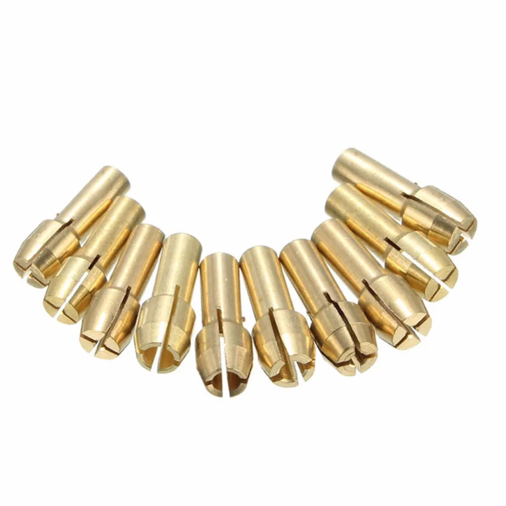 10 шт. медные зажимы для дрели 0 5 3 2 мм|for dremel tool|collet chuckbrass collet |
