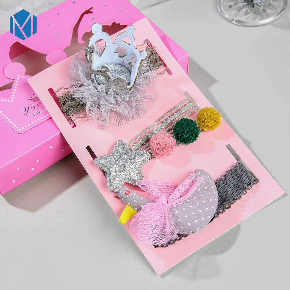 M MISM/Новинка; милые резиновые ленты в стиле кролика с розовым бантом; эластичная повязка на голову для детей; аксессуары для волос для девочек