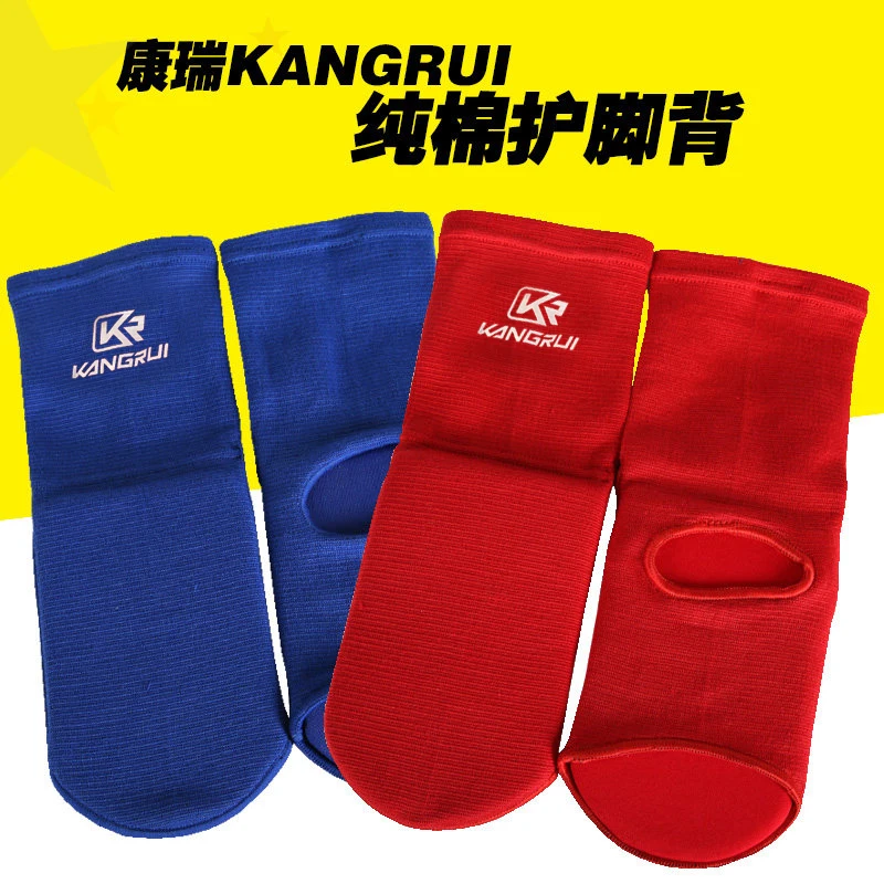 

Quality Cotton Instep Shin Guard Karate/Sanda/Taekwondo/Muay Thai/Boxing Leggings Ankle Support Protection Foot Brace Equipment