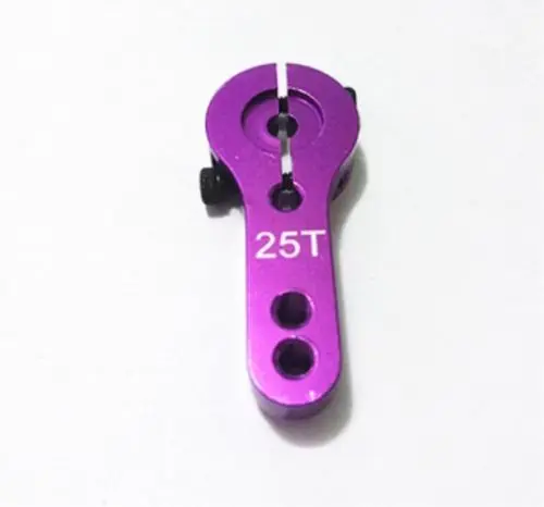 

JMT 1x CNC Aluminum Servo Horn Arm 25T for Standard Servos MG995 MG946R MG996R MG945 RC For Futaba Savox Xcore Power HD Servos