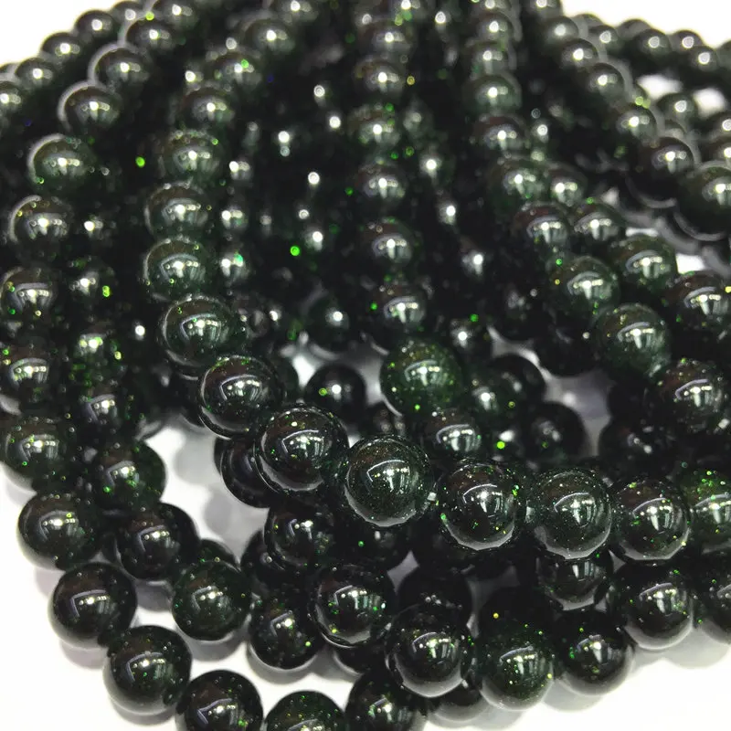 

Круглые бусины с натуральным камнем зеленого песчаника 4, 6, 8, 10 мм для изготовления ювелирных украшений, аксессуары для Galaxy Charms, в поисках 15 "Strand A221