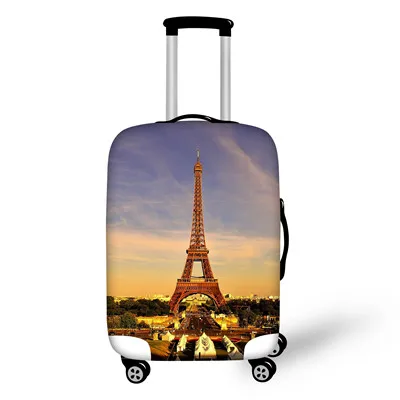FORUDESIGNS/ водонепроницаемый багажный Защитный чехол для 18-30 дюймов Дорожный чемодан винтажный эластичный толстый чемодан на колесиках - Цвет: H4276