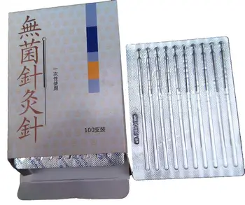 

10 boxes Cloud Dragon Sterile Acupuncture Needles Single Use 100pcs/box (Non-Needle-Tubing Package Version) 18 *13 beauty needle