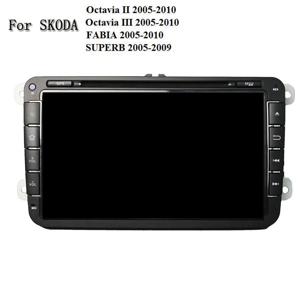 

Android 6.0.1 Octa Core Rockchip PX5 Cortex A53, 8-core Car DVD Player GPS Stereo Radio For Skoda Octavia II Octavia III FABIA