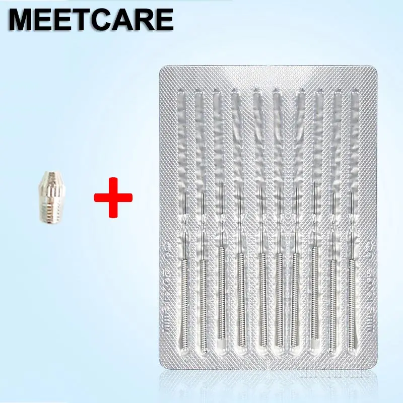 

1 Bags=10 PCS Laser Freckle Removal Skin Mole Removal Dark Spot Remover Thin/Coarse Dedicated needle for Face Wart Tag Tattoo