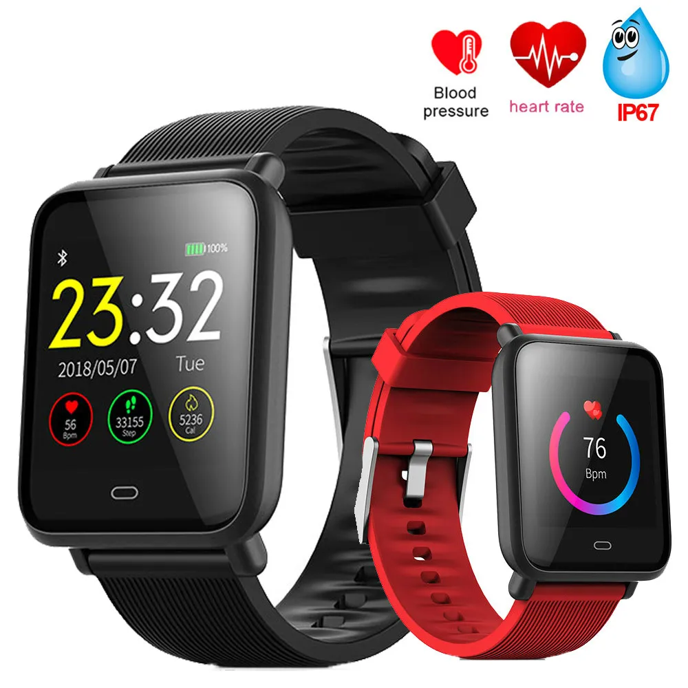 

Smart Watch Bluetooth Blood Pressure Waterproof Smartwatch Men Women GPS Fitness Tracker Heart Rate Monitor For Android IOS